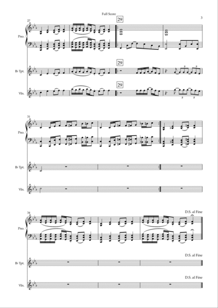 Iron Man Trumpet scores gallery preview page 3