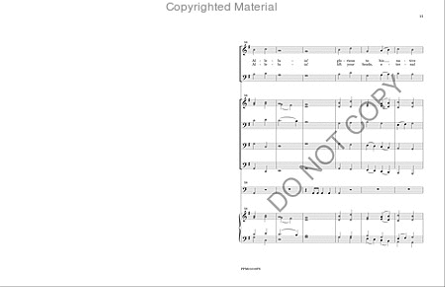 Hail the Day That Sees Him Rise - Full Score image number null