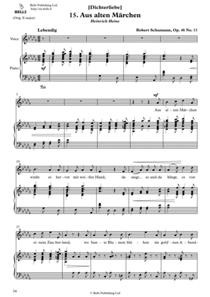 Book cover for Aus alten Marchen, Op. 48 No. 15 (D-flat Major)