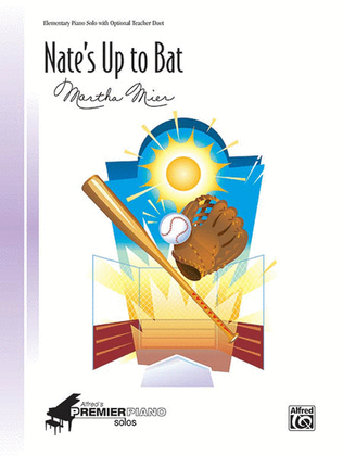 Book cover for Nate's Up to Bat