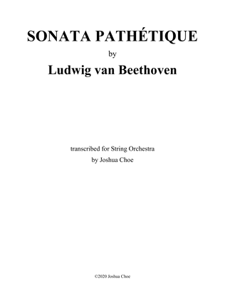 Book cover for Pathétique Sonata
