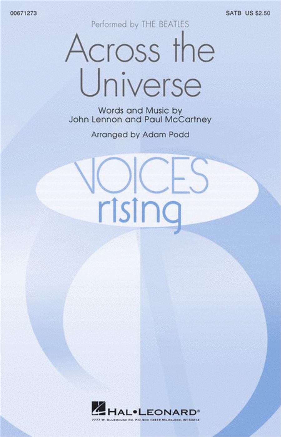 Across the Universe 4-Part scores gallery preview page 2