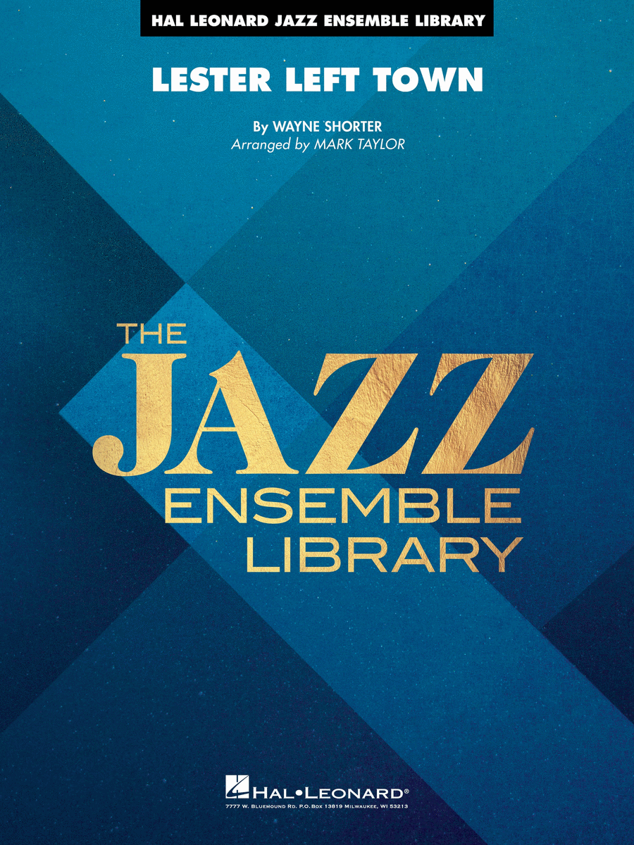 Lester Left Town Lester Left Town Jazz Ensemble scores gallery preview page 1