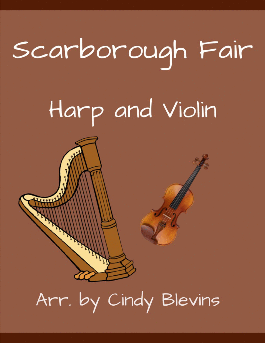 Scarborough Fair, for Harp and Violin image number null