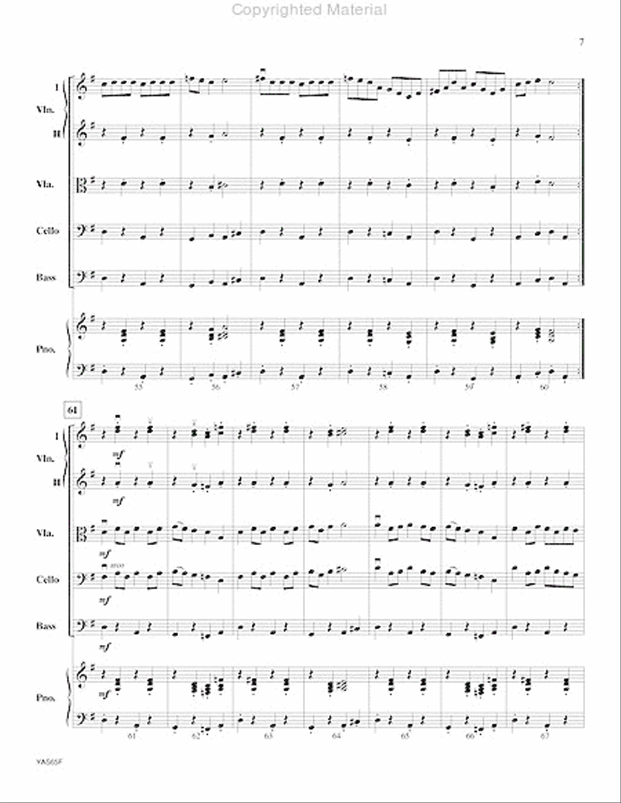 Fiddle Somethin' String Orchestra scores gallery preview page 8