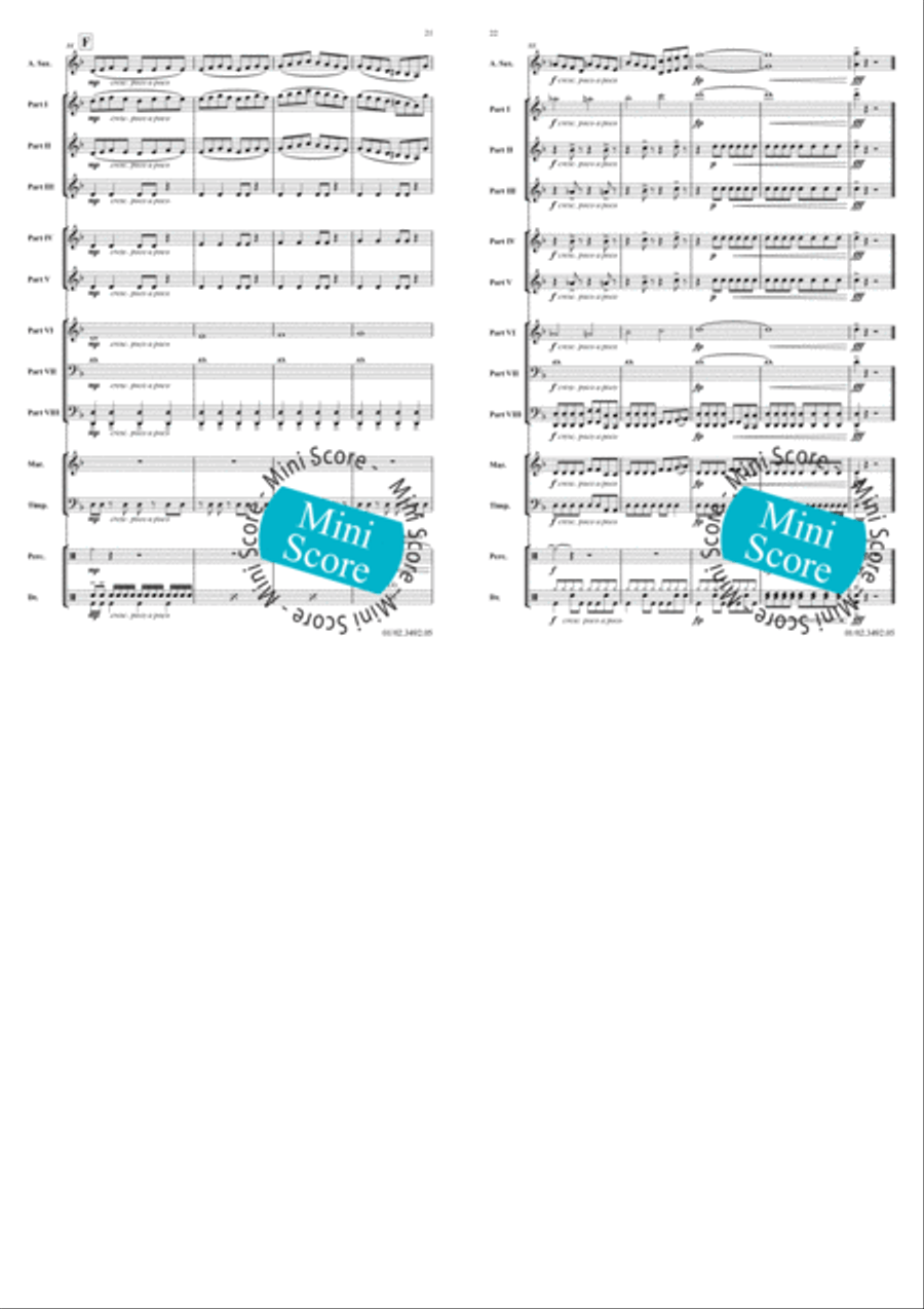 Welcome to Halloween Fanfare Band scores gallery preview page 24