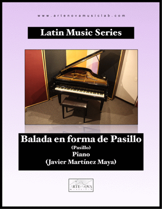 Balada en forma de Pasillo - Pasillo for Piano (Latin Folk Music)