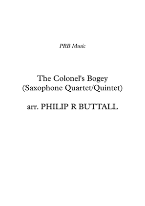 Book cover for The Colonel's Bogey (Saxophone Quartet / Quintet) - Score