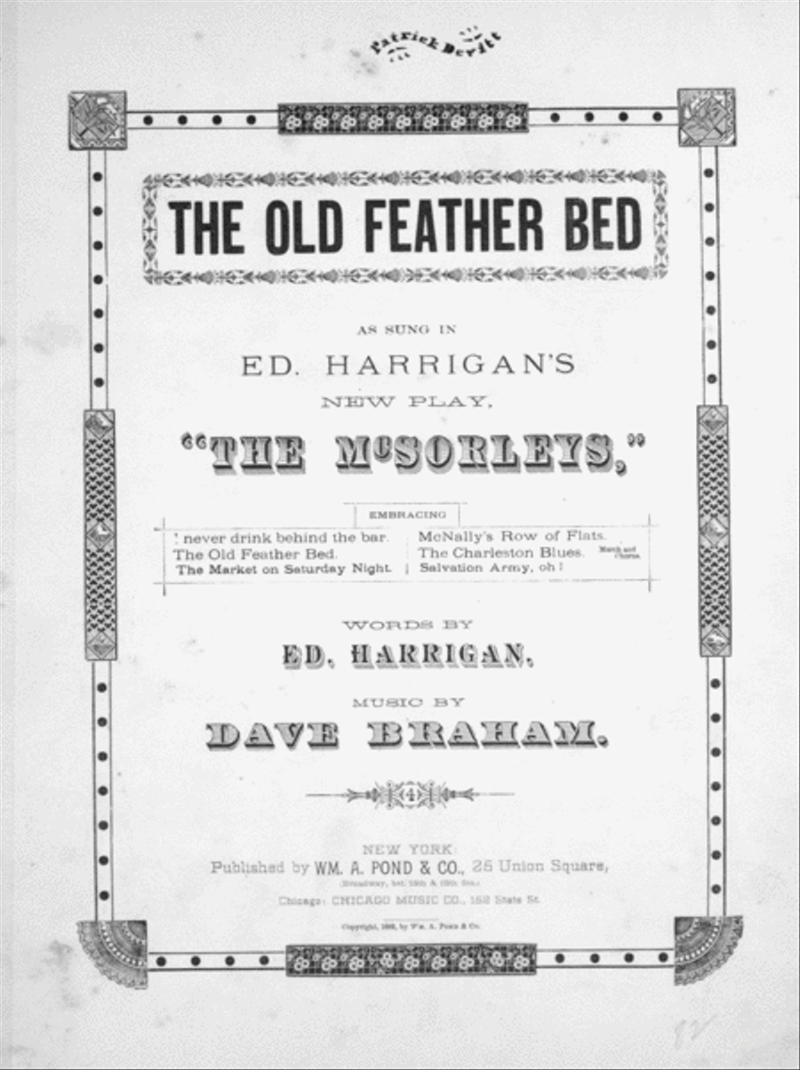 The Old Feather Bed Voice scores gallery preview page 1