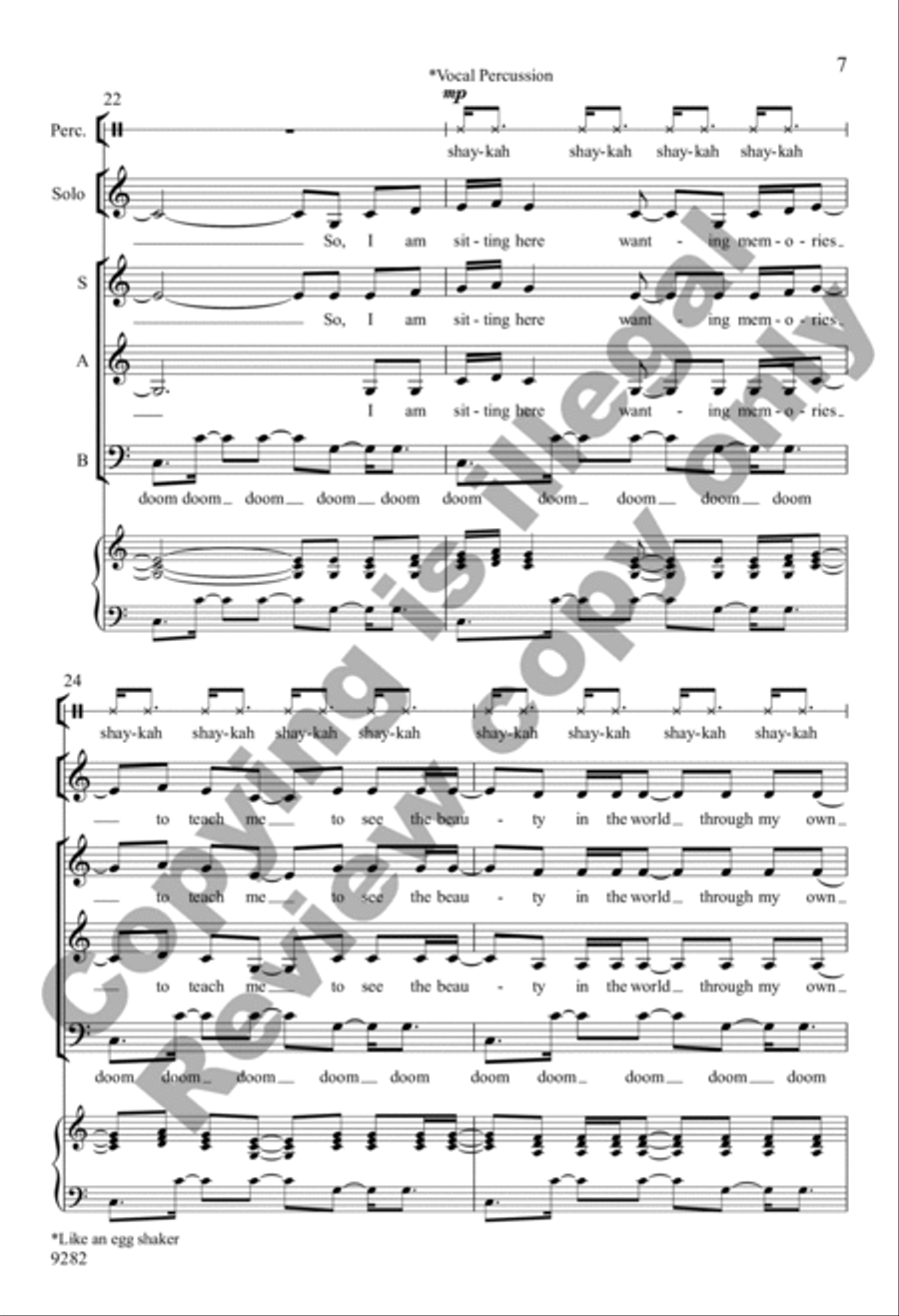 Wanting Memories Wanting Memories 3-Part scores gallery preview page 7