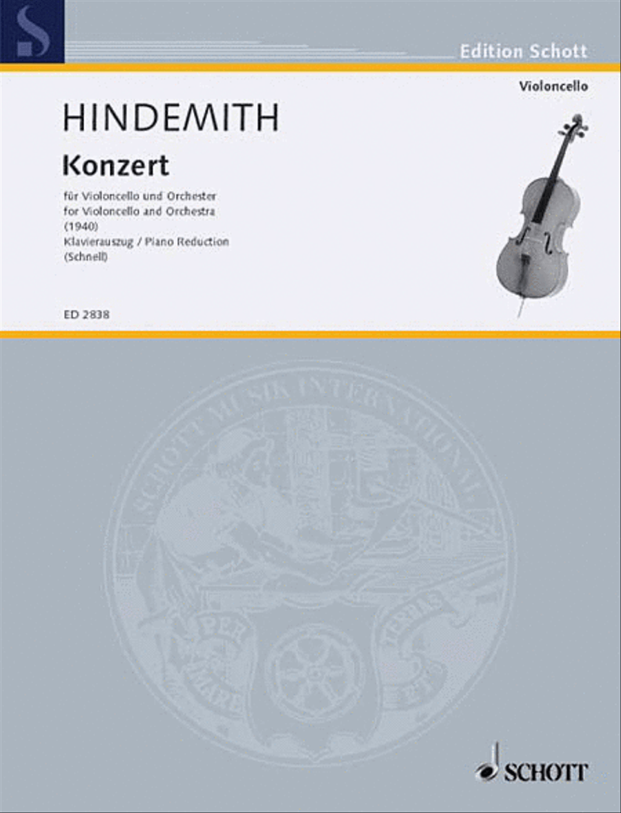Cello Concerto (1940) Clarinet scores gallery preview page 1