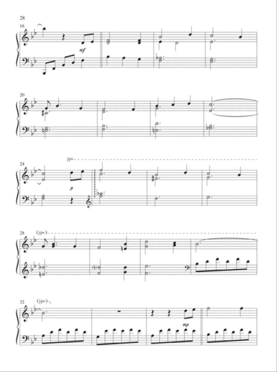 The Cross of Christ Piano Solo scores gallery preview page 16