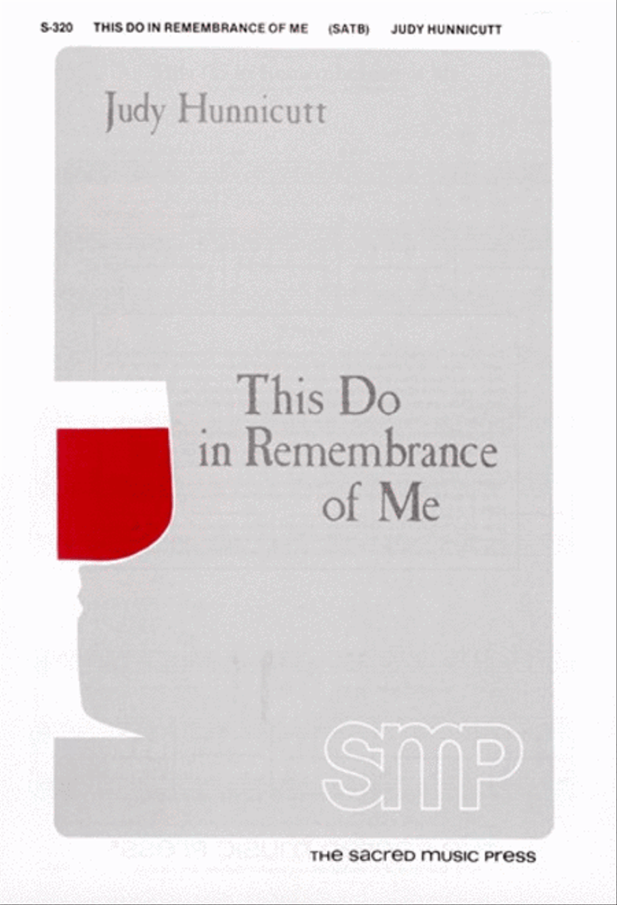 This Do in Remembrance of Me 4-Part scores gallery preview page 1