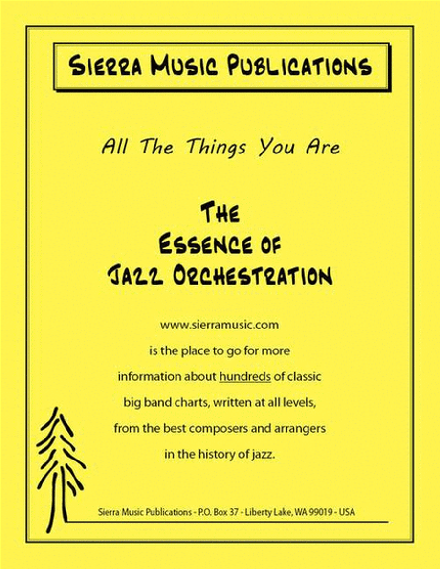 All The Things You Are Big Band scores gallery preview page 1