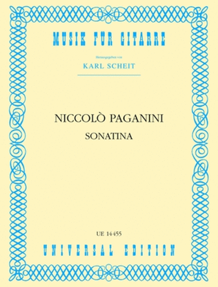 Book cover for Sonatina, C Maj, Gtr (Scheit)