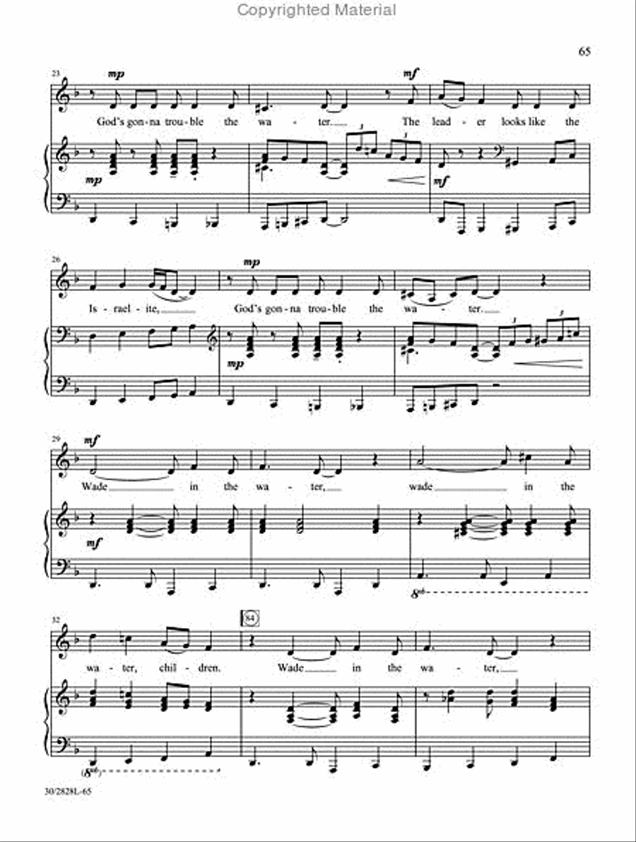 Songs of Celebration and Joy - Medium-low Voice Medium Voice scores gallery preview page 8