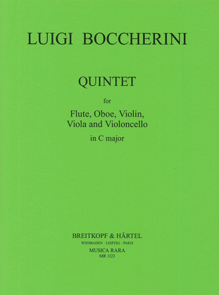 Book cover for Quintet in C major