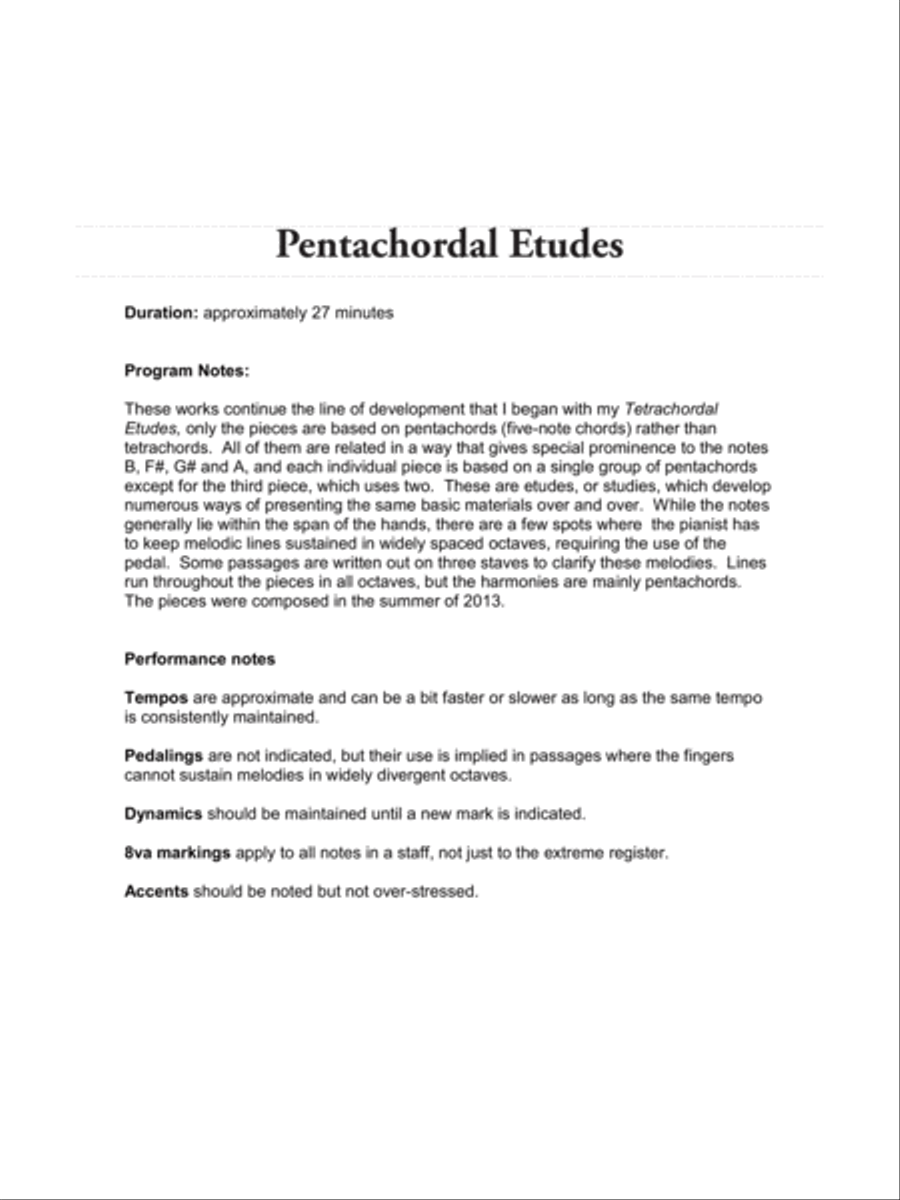 [Howe] Pentachordal Etudes Piano Method scores gallery preview page 4