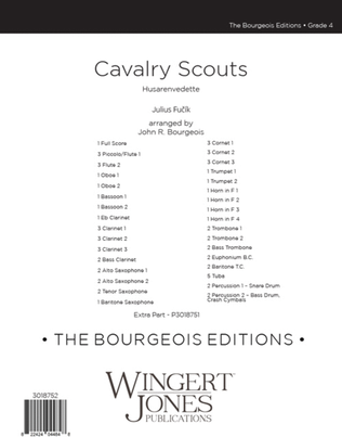 Cavalry Scouts - Full Score