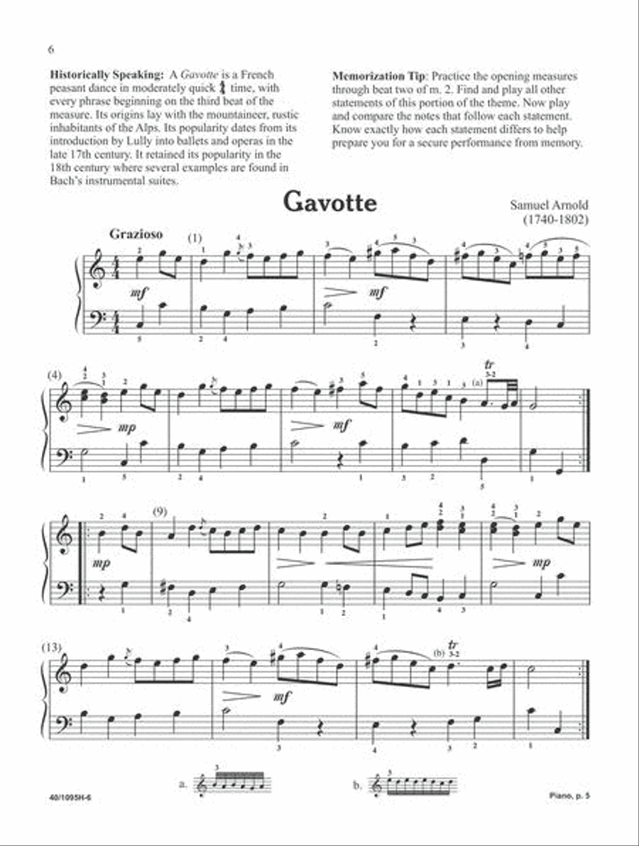 Master Class Series - Level 4 Piano Method scores gallery preview page 6