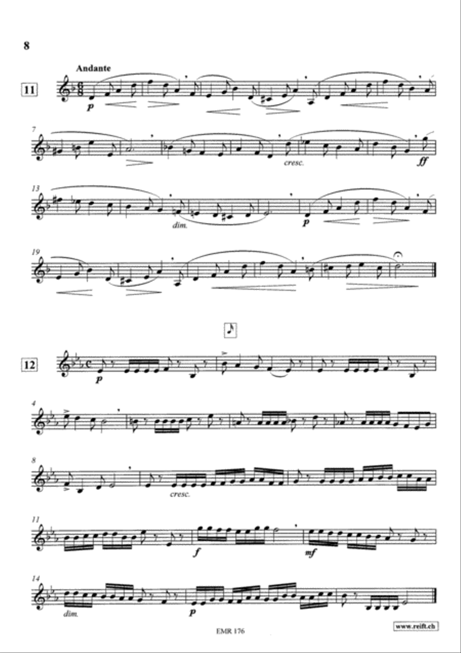 Technical & Melodic Studies Vol. 3 Euphonium scores gallery preview page 8