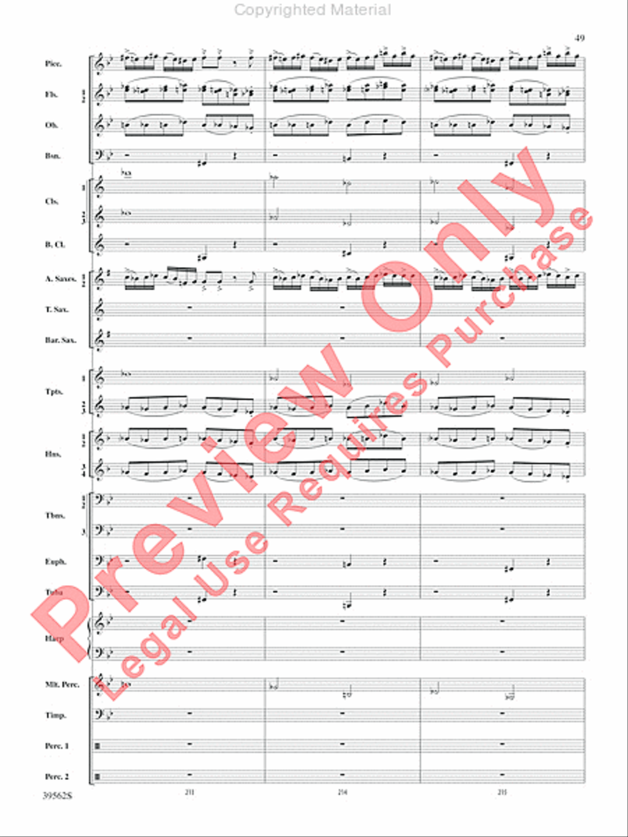 The Complete Harry Potter Concert Band scores gallery preview page 50