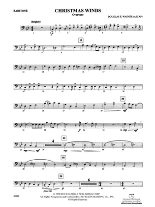 Christmas Winds (Overture): Baritone B.C.