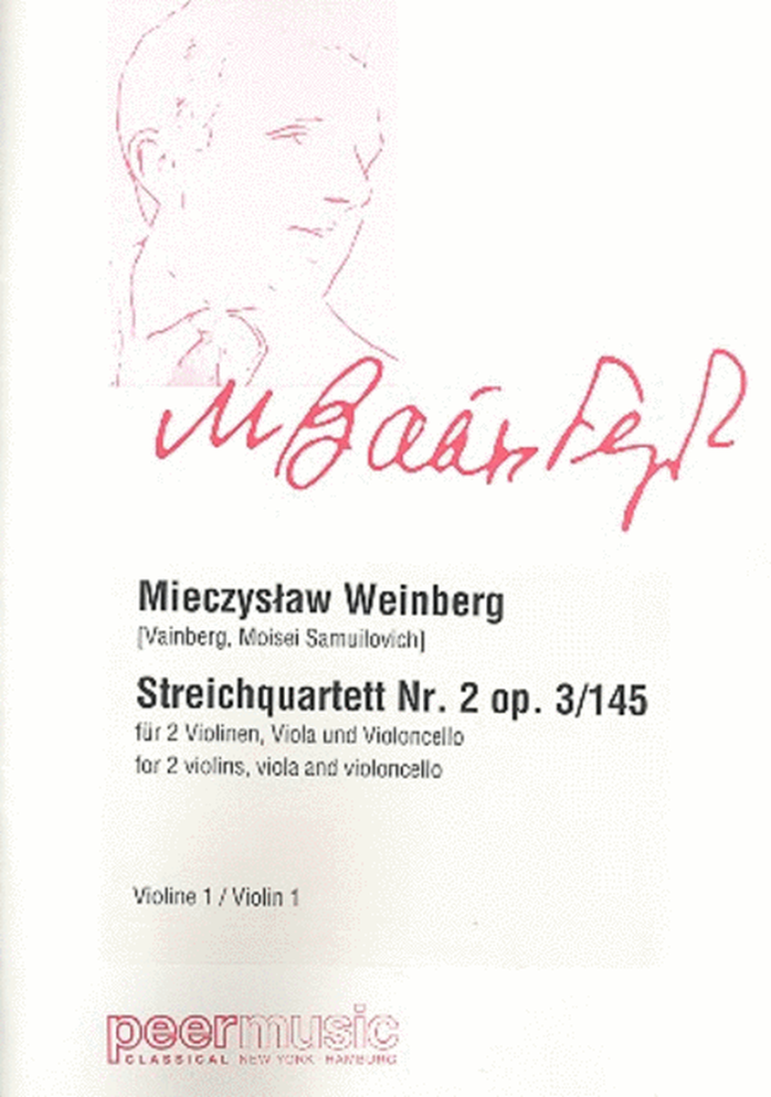 Streichquartett Nr. 2 op. 3