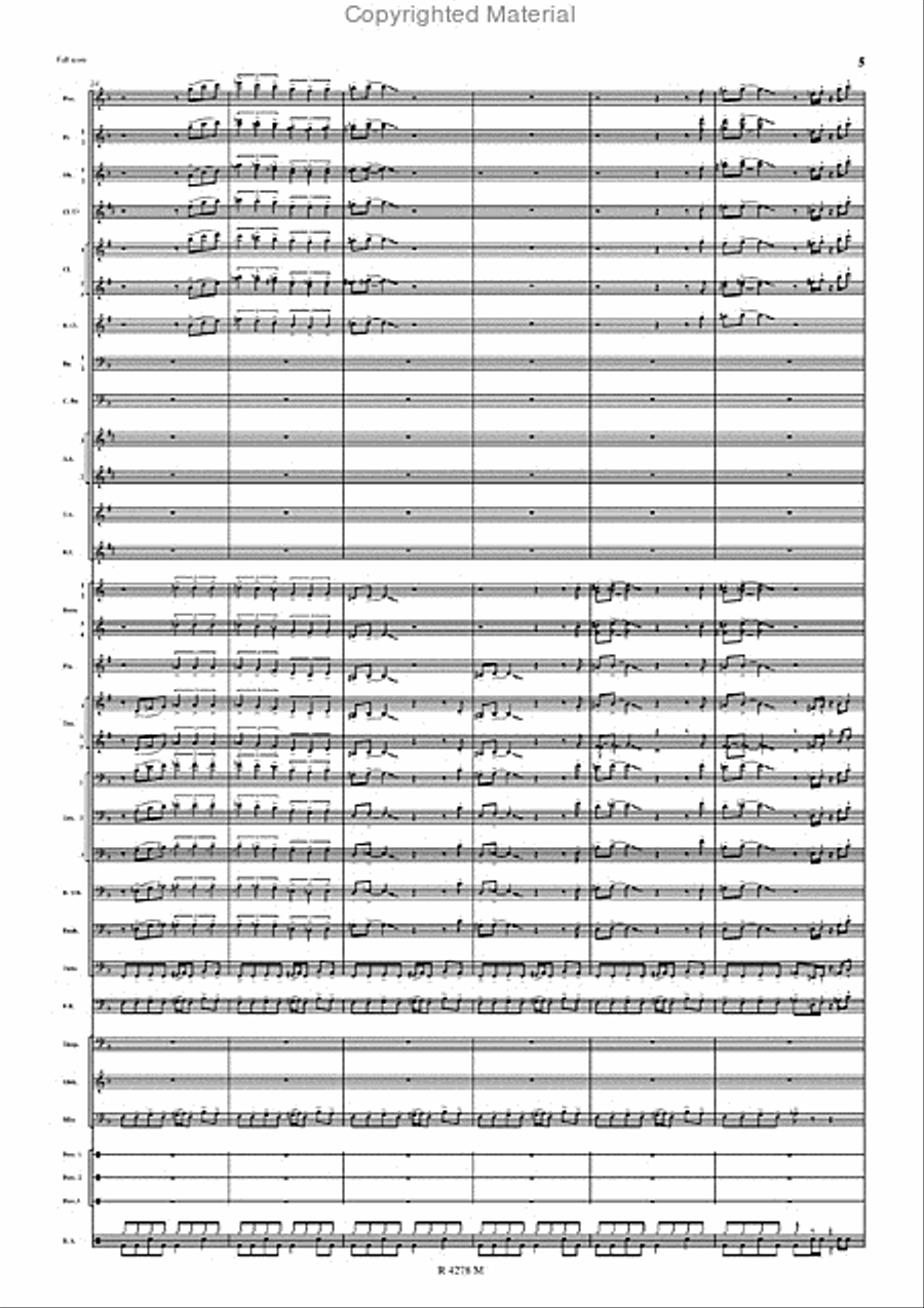 Peter Gun Grade 2 + Peter Gun Grade 2 + Concert Band scores gallery preview page 6