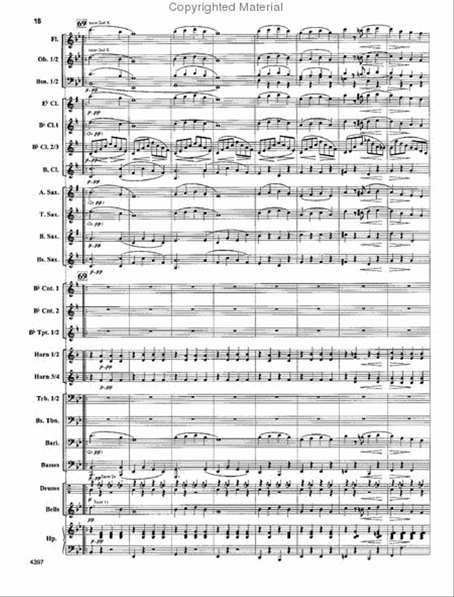 Manhattan Beach Concert Band scores gallery preview page 10