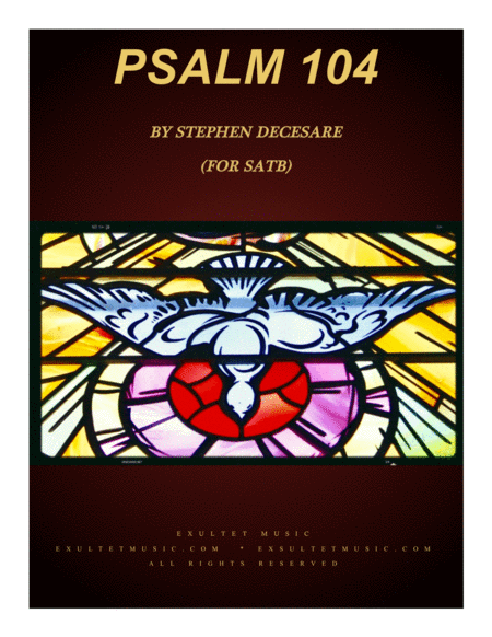 Psalm 104 (for SATB) image number null