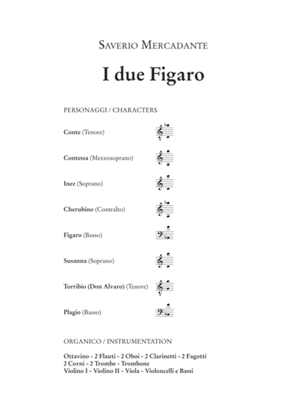 I due Figaro o sia Il soggetto di una commedia (1826). Critical Edition