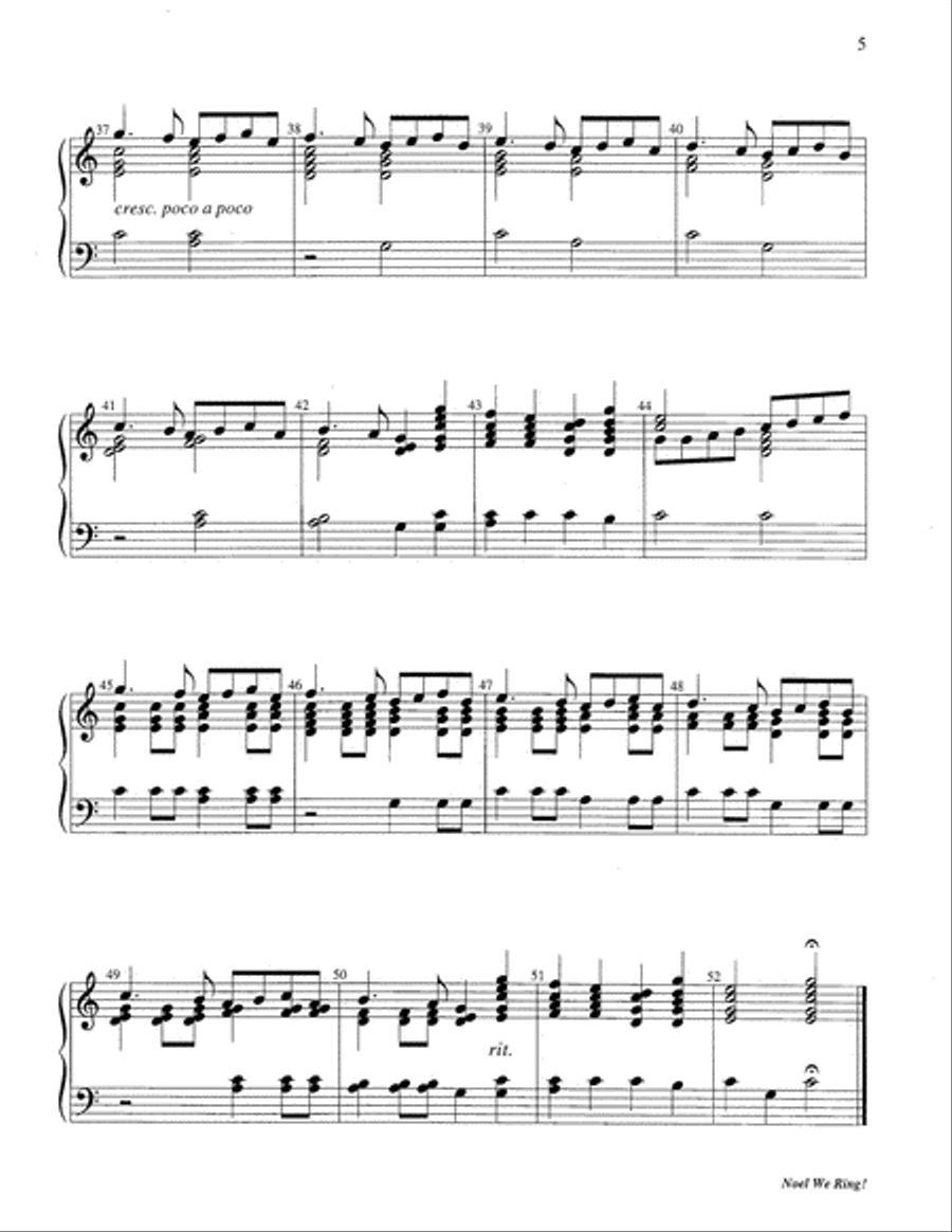 Noel We Ring Noel We Ring 2-Octaves scores gallery preview page 5