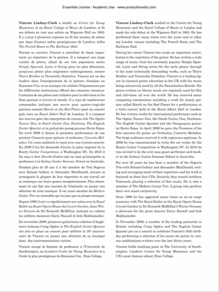 Three Days in Hong Kong Classical Guitar scores gallery preview page 2