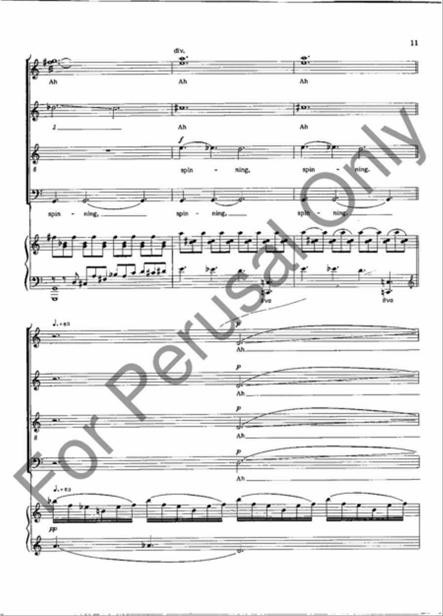 Valley of Shadows 4-Part scores gallery preview page 11