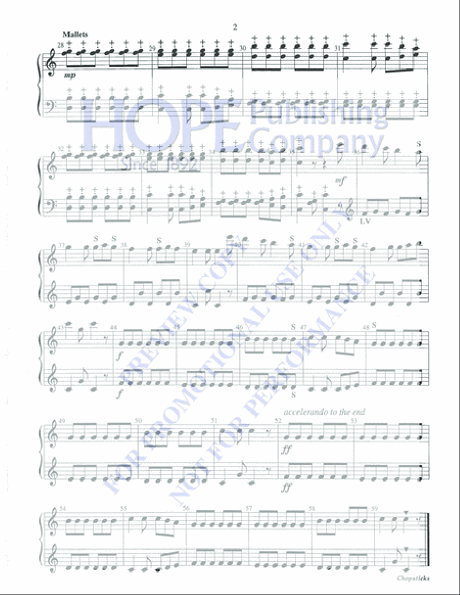 Two-For-Two Percussion scores gallery preview page 3