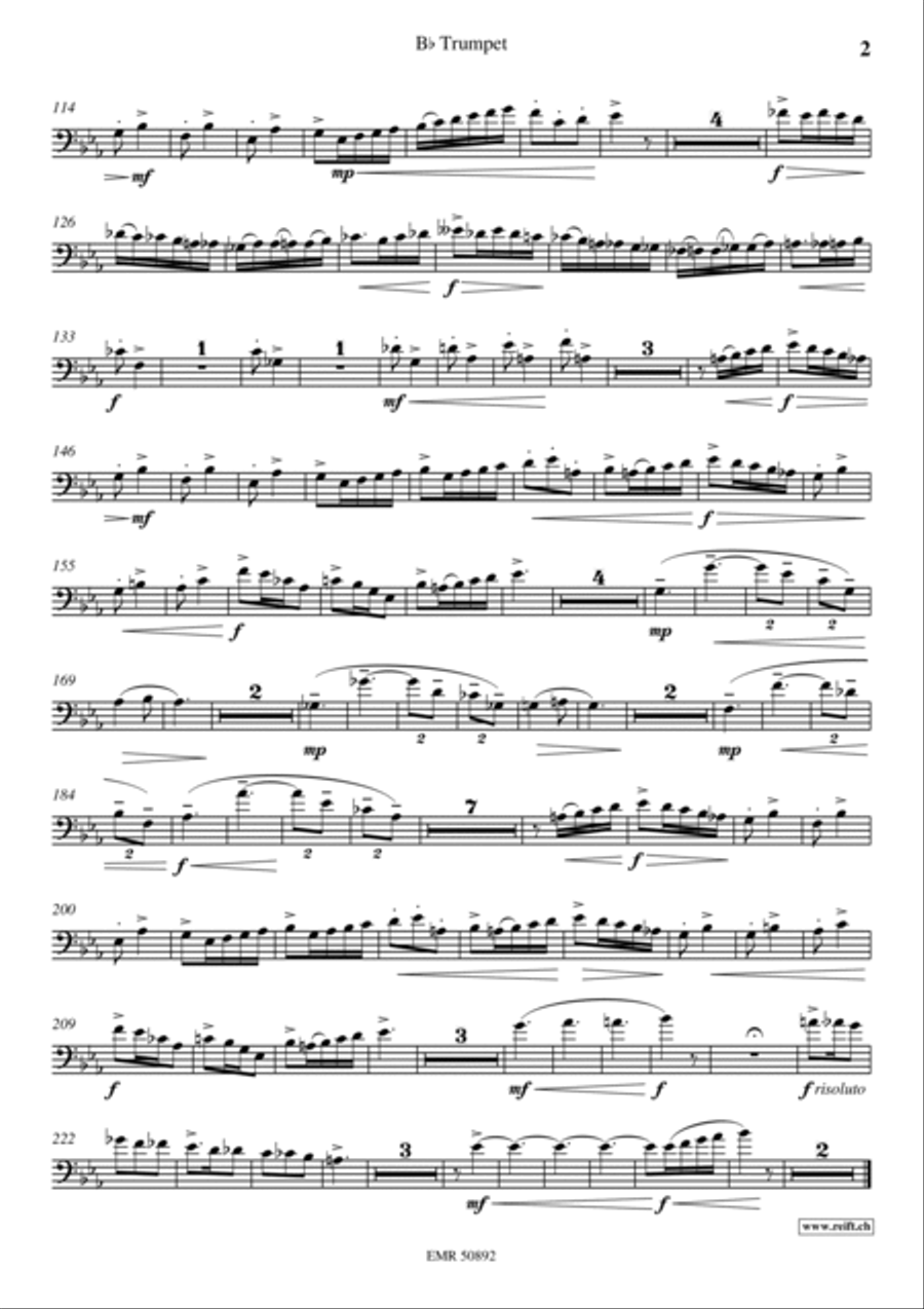 Rondo-Scherzo Euphonium scores gallery preview page 5