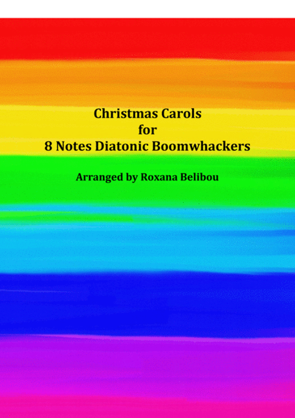 Christmas Carols for 8 Notes Diatonic Boomwhackers Collection image number null