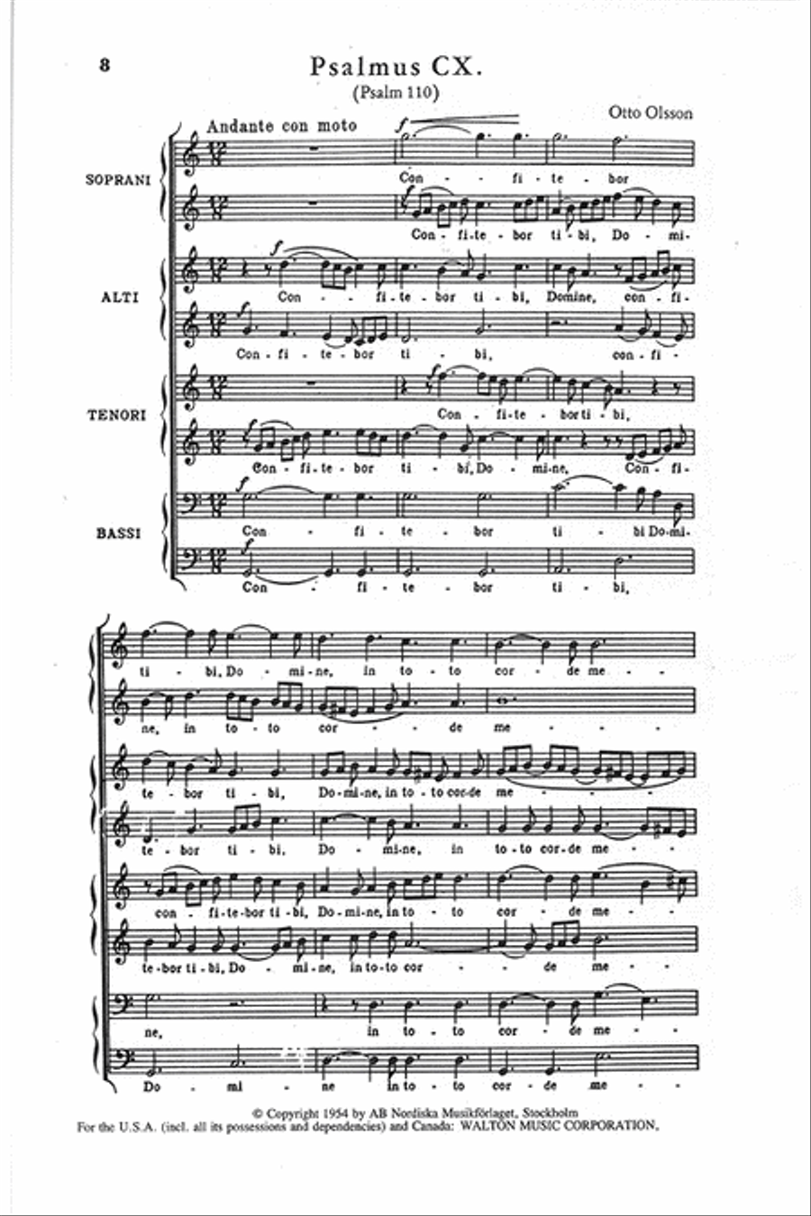 Six Latin Hymns (Collection) 4-Part scores gallery preview page 5