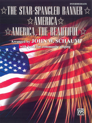 Book cover for Star Spangled Banner, America, & America, The Beautiful)