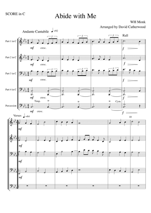 Abide With Me - arr. by David Catherwood for 4 Part Flexible Band/Ensemble with optional Percussion