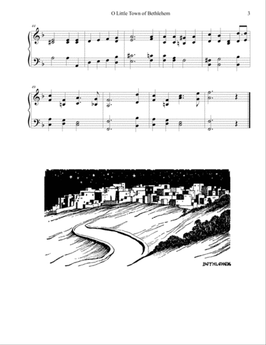 Traditional Christmas Carols for Piano: Blue Set Piano Solo scores gallery preview page 4