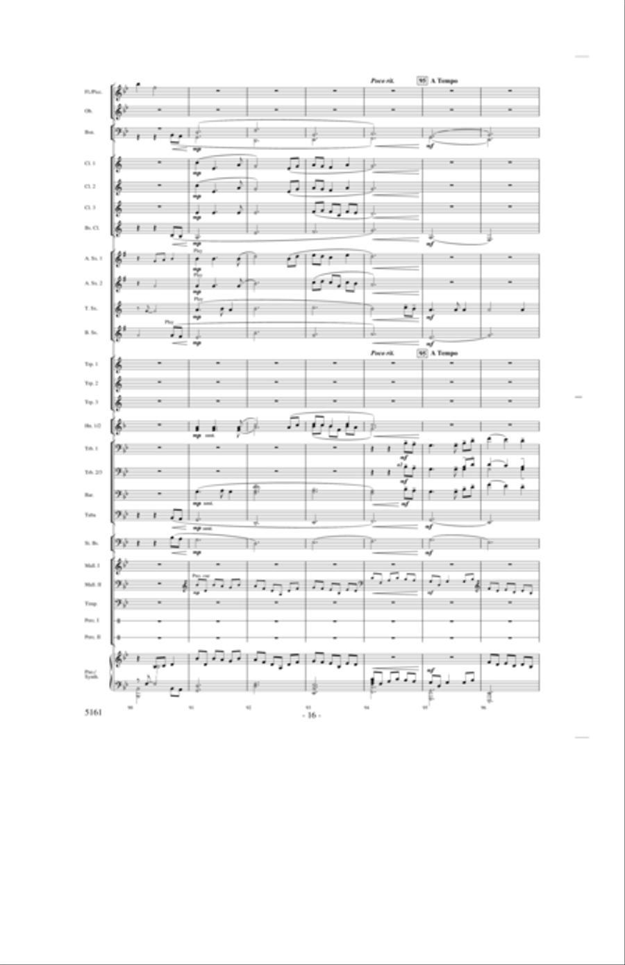 Into the Joy of Spring Concert Band scores gallery preview page 15