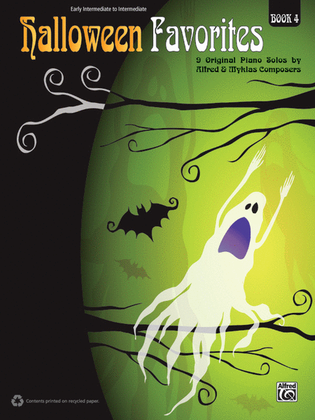 Book cover for Halloween Favorites, Book 4