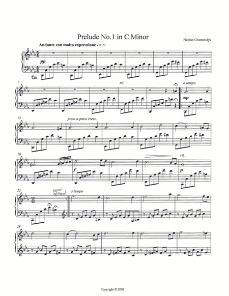 Prelude No. 1 in C Minor image number null