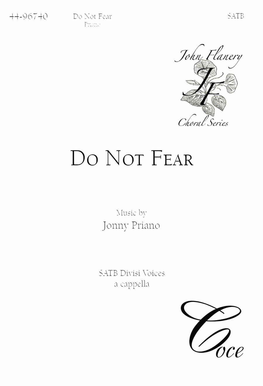 Do Not Fear Do Not Fear Divisi scores gallery preview page 1