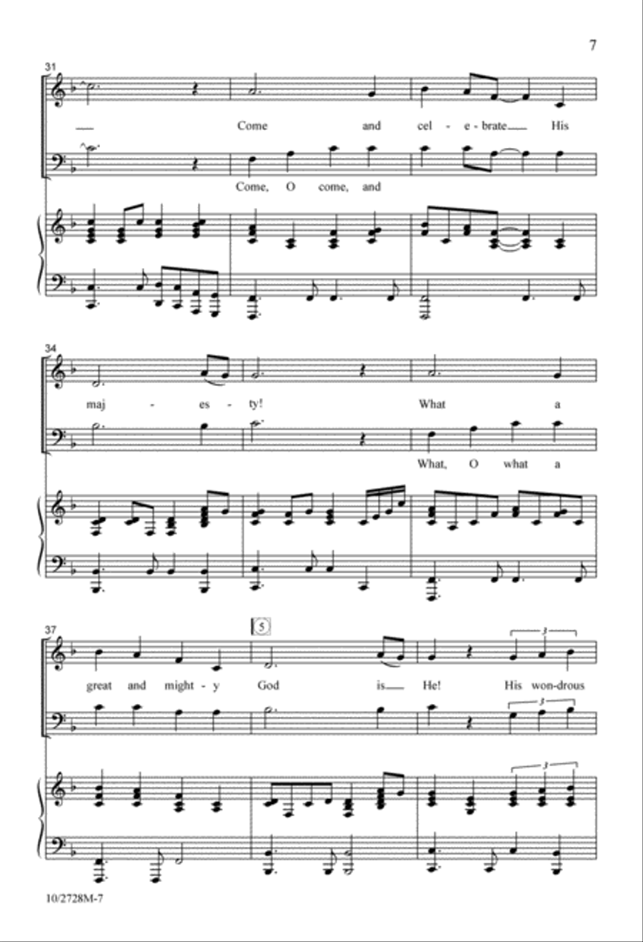Let Creation Sing! 2-Part scores gallery preview page 7