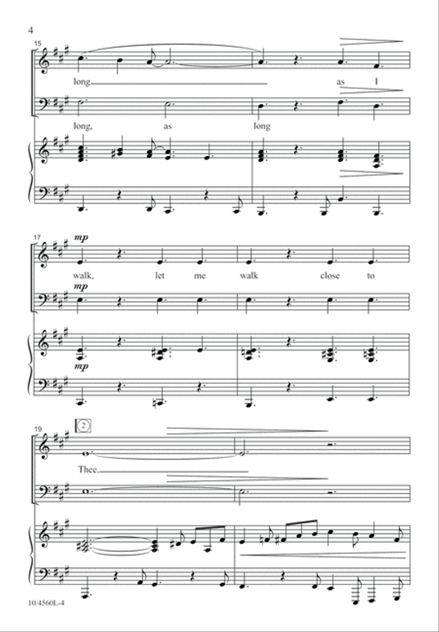 Just a Closer Walk 2-Part scores gallery preview page 4