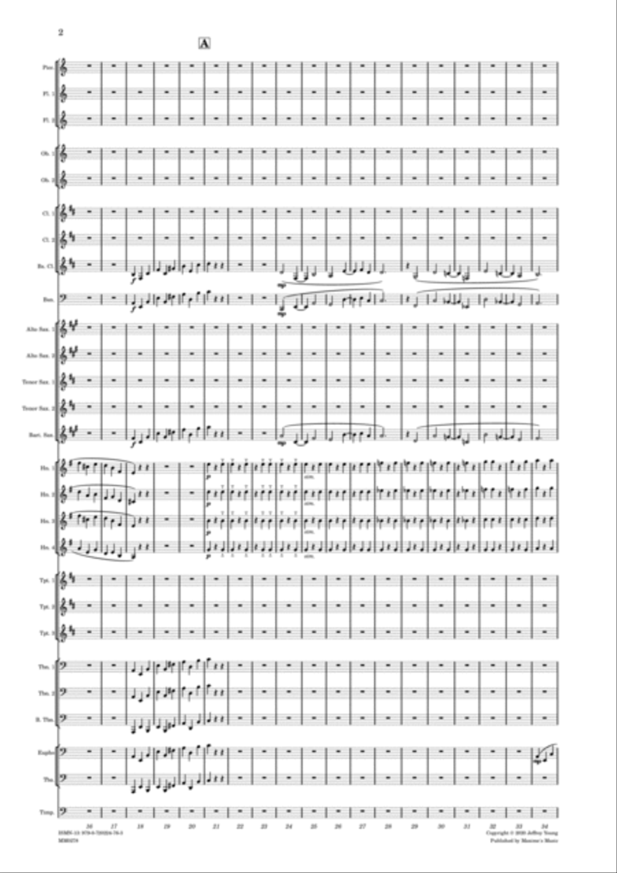 Fantasy on the Dies Irae Concert Band scores gallery preview page 4