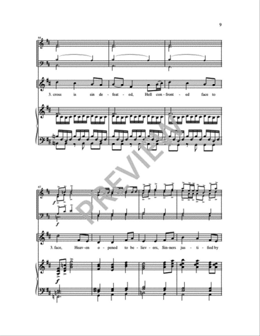 God, We Praise You 4-Part scores gallery preview page 12